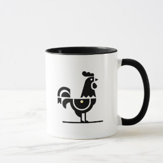 Caneca Minimalist Galo de Barcelos Mug – Portuguese Roost