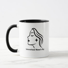Caneca Minimalist International Women's Day Mug