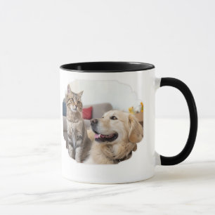 Caneca Minimalista de Estimação Simples – Design d