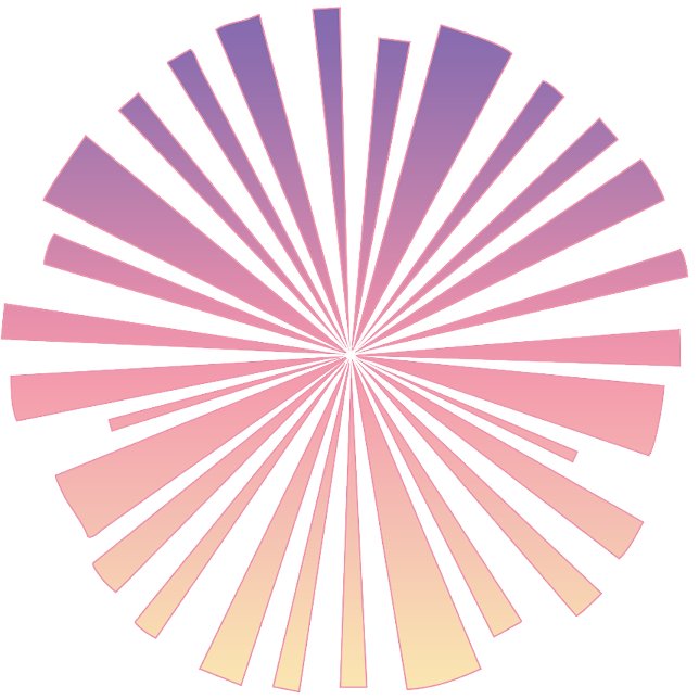 Caneca Minimalista Pink Purple Shine | Arte Glow (Criador carregado)