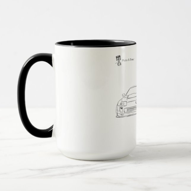 Caneca Minimalista Supra | Pistão e Rosca (Esquerda)