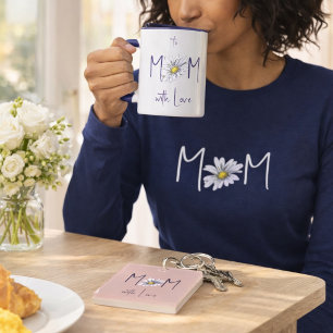 Caneca Mínimo Cravo de Água Naval Branco Dia das Mães