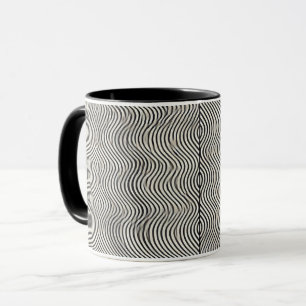 Caneca Mínimo de Ondas de Café