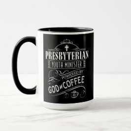 Caneca Ministro presbiteriano da juventude psto pelo deus
