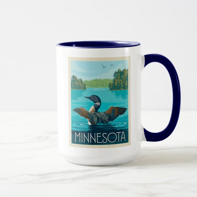Caneca Minnesota | Loon (Direita)