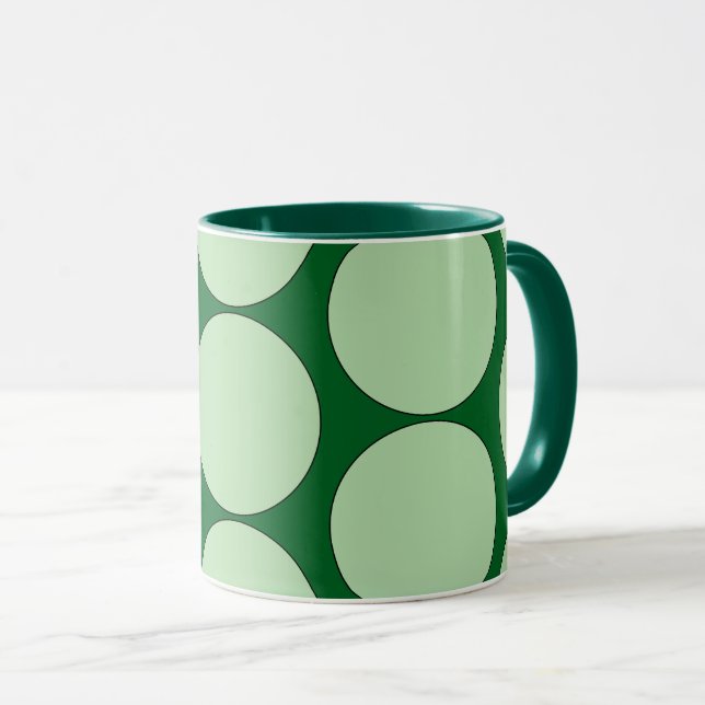 CANECA "MINT-TEA" POP-ART 11 OZ. CAFÉ  (Frente Esquerda)