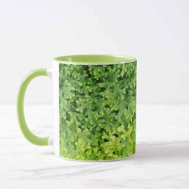 Caneca Minúscula samambaia tropical (Esquerda)