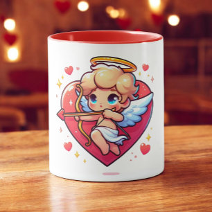 Caneca Mira de Cupido, o Querubim Adorável