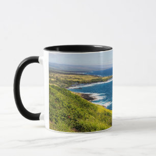 Caneca mirante haleokane acima da baía de honuapo