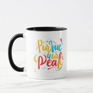 Caneca "Mire para picos"
