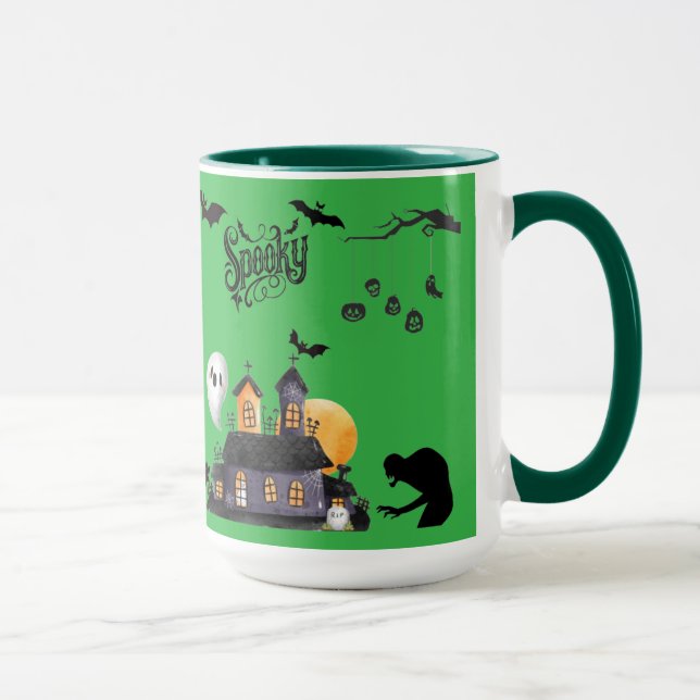 Caneca Mischief ao Luar kelly verde (Direita)