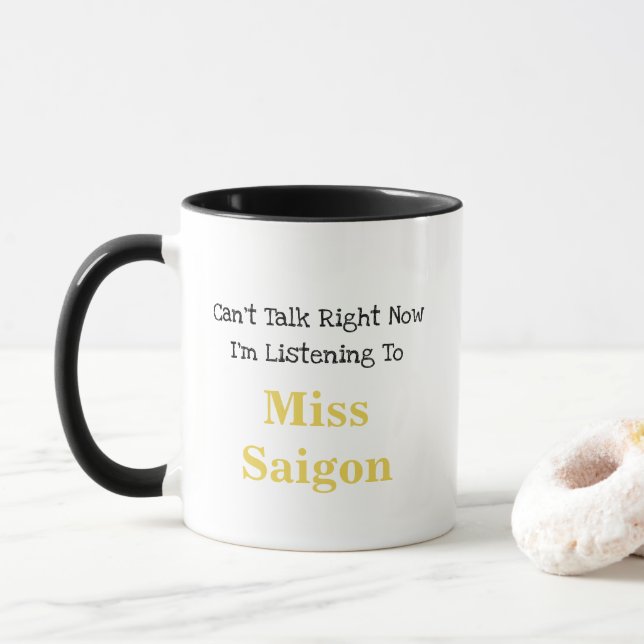 Caneca Miss Saigon Mug (Com Donut)
