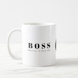 Caneca Missão: Chupa Engraçada e Engraçada em Chefe - Hum
