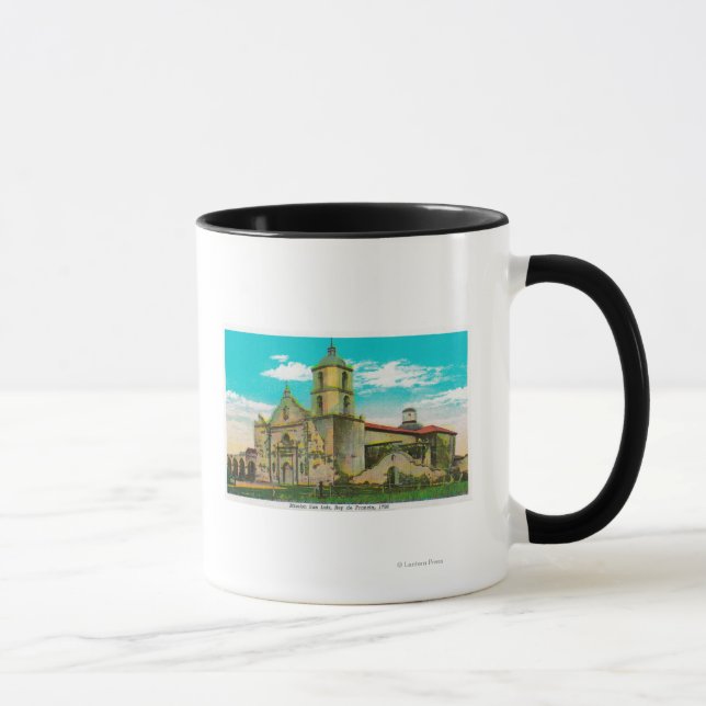 Caneca Missão San Luis, Rey de Francia Oceanside, CA (Direita)