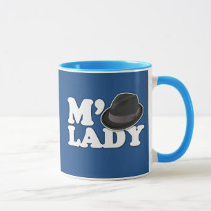 Caneca M'Lady Tip the Fedora
