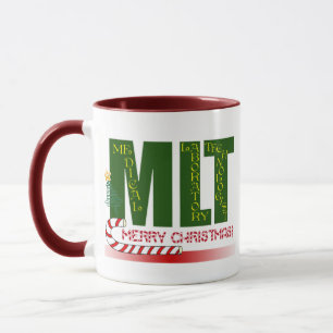 CANECA MLT MERRY CHRISTMAS - TECNOLOGIA MÉDICA DE LABORAT