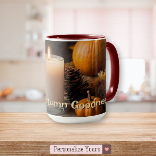 Caneca Mmmm Autumn Goodness Personalizado Pensado em Outo