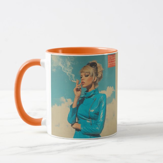 Caneca Moda de Fumagem de Gelões Retro (Esquerda)