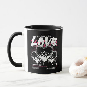 Caneca Moda Urbana Espalhe Seu Amor