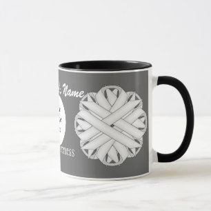 Caneca Modelo da Flower Branca por Kenneth Yoncich
