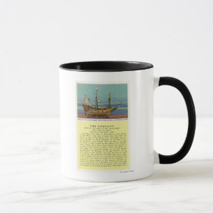 Caneca Modelo de Mayflower