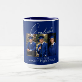Caneca Modern Graduation Party Photo Display