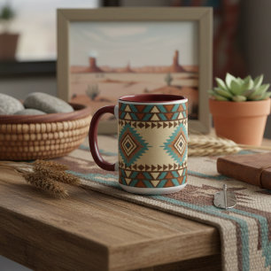 Caneca Modern Southwest Style Mug