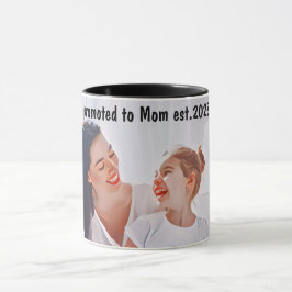 Caneca Modern vibrant color mother photo art