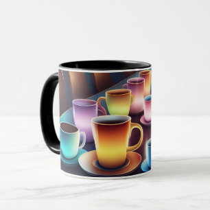 Caneca Moderno Colorida