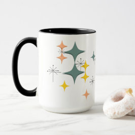 Caneca Moderno de Meados do Século Eames Atomic Starburst