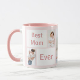 Caneca Moderno Elegante Mãe Melhor Mãe de Sempre Lembranç