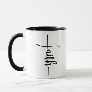Caneca Moderno Faith Christian