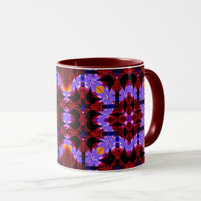 Caneca Moderno Nativo Americano 1 Mug (Frente Esquerda)