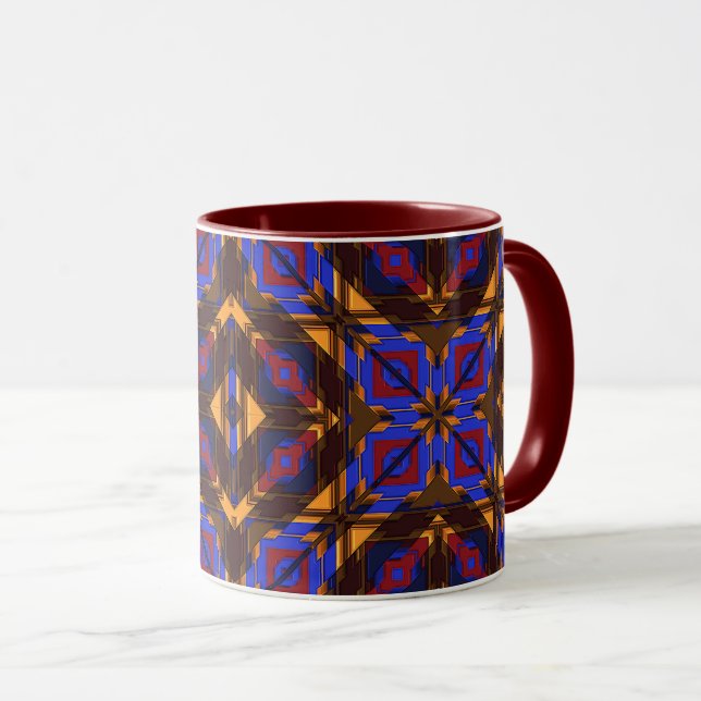 Caneca Moderno Nativo Americano 24 Mugs (Frente Esquerda)