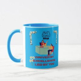 Caneca Modo Chefe Ativado azure