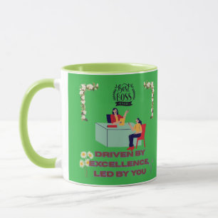 Caneca Modo Chefe Ativado kelly verde