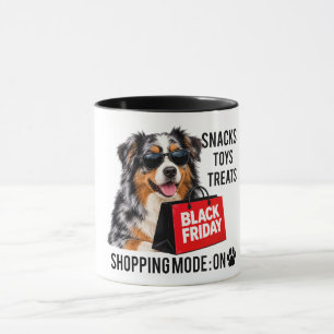 Caneca Modo de Compras na Black Friday com Australian She
