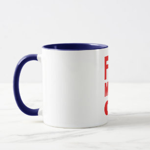 Caneca modo de diversão ativado