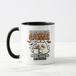 Caneca Modo Fantasma Ativado Modo Café Também Ativado Enf