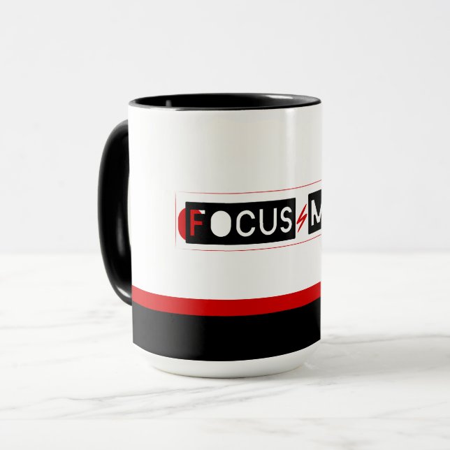 Caneca Modo Foco (Frente Esquerda)