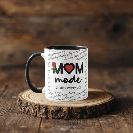 Caneca Modo Mamãe Todos os Dias