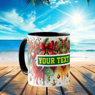 Caneca Moedas de Natal