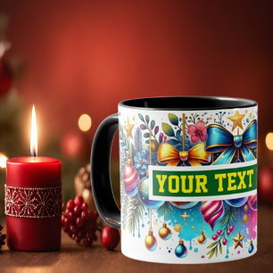 Caneca Moedas de Natal