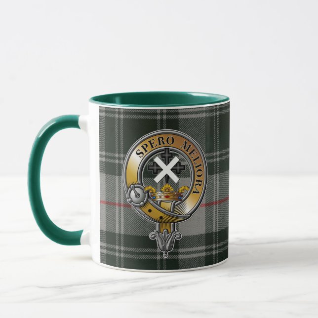 Caneca Moffat Tartan & Crachá (Esquerda)