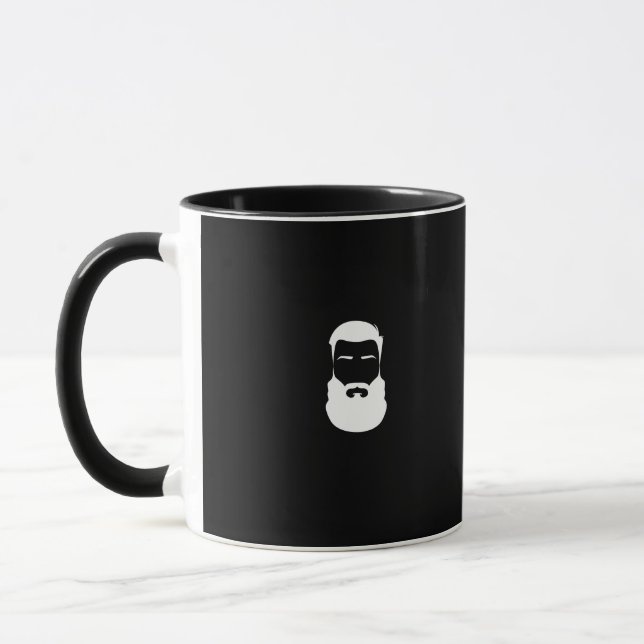 Caneca Mog de barba branca (Esquerda)