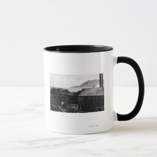 Caneca Moinhos da madeira serrada de Brigghton, Oregon na