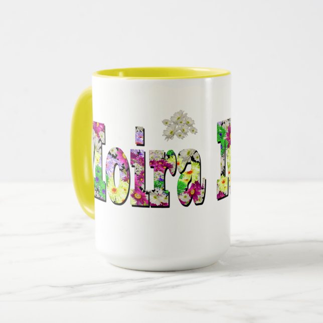 Caneca Moira, Meninas Com Disies, (Frente Esquerda)