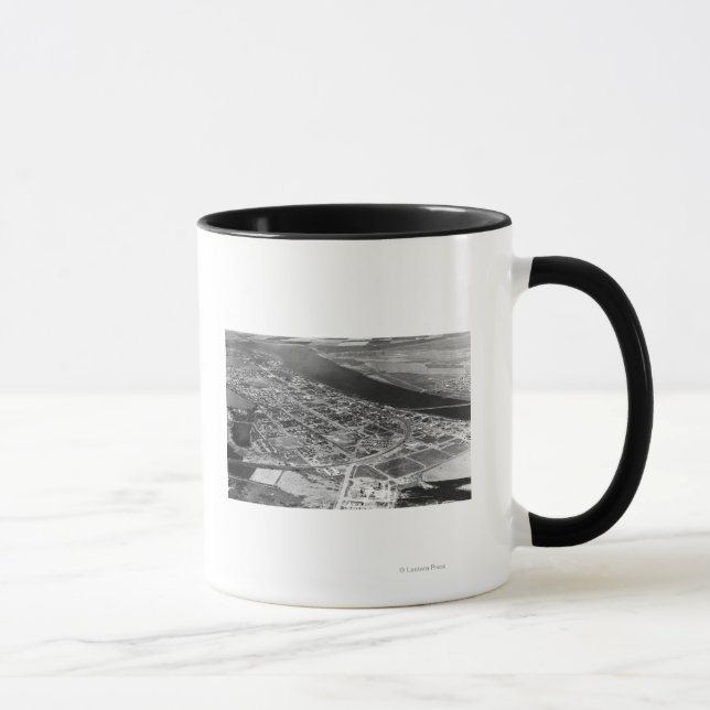 Caneca Moisés Lake, Vista Aérea de Fotografia da Cidade (Direita)