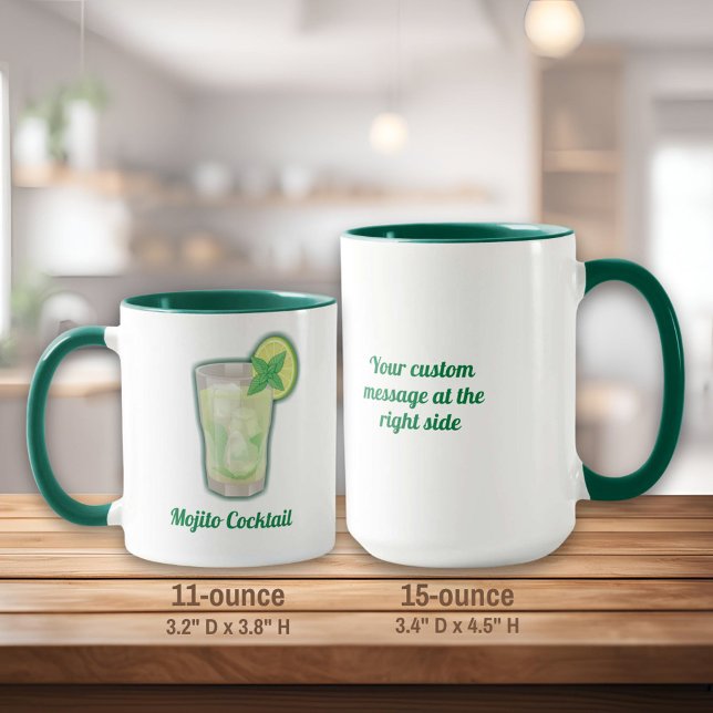 Caneca Mojito Cocktail (Criador carregado)