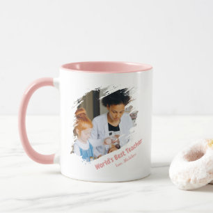Caneca Moldura de Traço Escovado com 2 Fotos do Melhor Pr